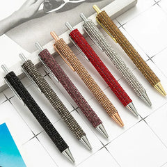 Glitter Sequin Crystal Pen 0.5mm Black Refill Ballpoint Pen