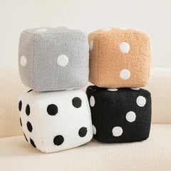 Simulation Dice Plush Pillow Cubic Cube