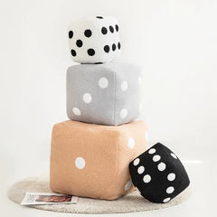 Simulation Dice Plush Pillow Cubic Cube