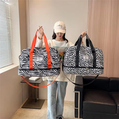 Travel Waterproof Large Size Luggage with Dry/Wet Separation Duffle Bag
