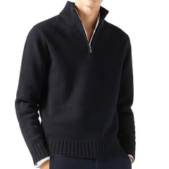 Half Zipper Sweaters Knitwear Pullover