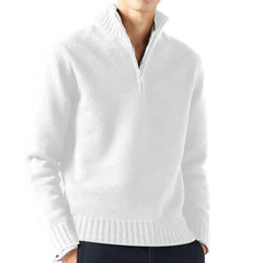 Half Zipper Sweaters Knitwear Pullover