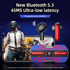 Transformers TFT01 Wireless Bluetooth 5.3 Gaming Earbuds Low latency TWS Noise Reduction Earphones