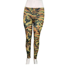 Sexy Bowknot Camouflage Leggings