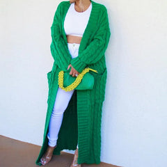 Knitted Long Cardigan