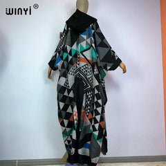 High Quality Loose Thick Warm Kaftan Coat