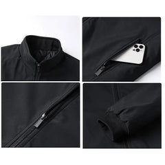 Thick Stand Collar Solid Winter Jacket