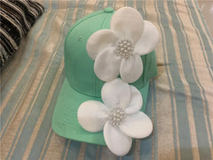 Cotton Big Flower Baseball Hat