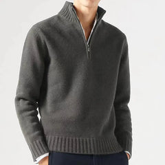 Half Zipper Sweaters Knitwear Pullover