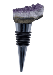 Amethyst Crystal Cluster Wine Stopper