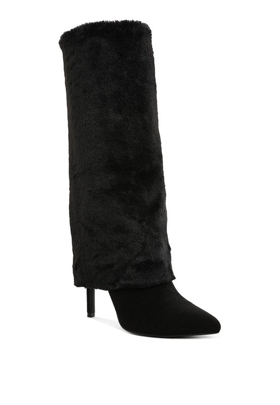 Everglade Fold-Over Calf-High Boots