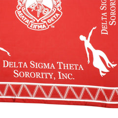 DST Sorority Lady Fortitude Red Square Scarf