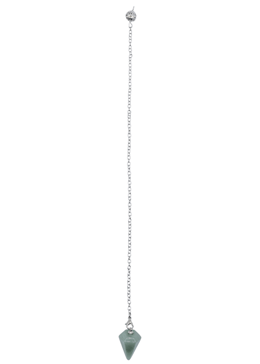 Green Aventurine Crystal Pendulum