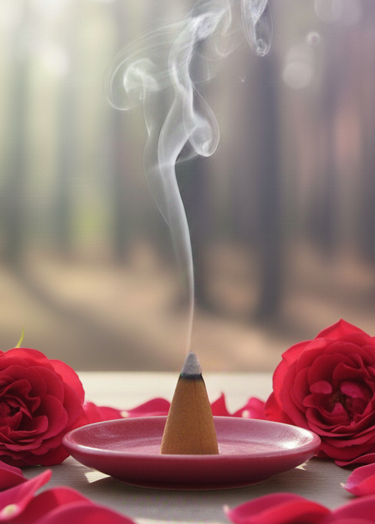 Rose Incense Cones