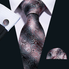 100% Silk Pink Ties - Polished 24/7