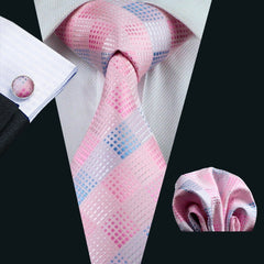 100% Silk Pink Ties - Polished 24/7