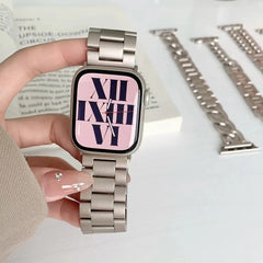 Women Star Light Series Strap For Apple Watch Band 8 7 6 3 5 se Luxury Stainless Steel Bracelet iWatch Ultra 49mm 45mm 42mm 44mm