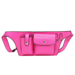 Bag female Korean fashion waist bag ins net red popular simple one-shoulder diagonal bag foreign pneumothorax bag - Polished 24/7