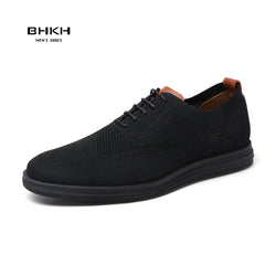 Breathable Knitted Mesh Casual Shoes Lightweight - Polished 24/7