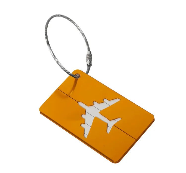 Fashion Metal Travel Luggage Tag - Polished 24/7