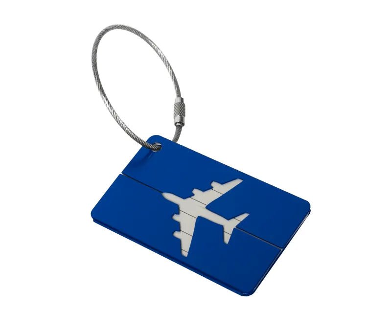 Fashion Metal Travel Luggage Tag - Polished 24/7