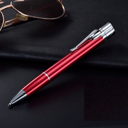 Metal Windproof Ballpoint Pen Lighter - Polished 24/7