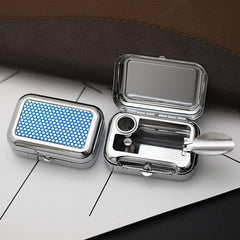 Mini Portable Pocket Ashtray with Cover Ashtray - Polished 24/7