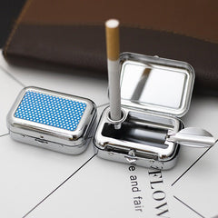Mini Portable Pocket Ashtray with Cover Ashtray - Polished 24/7