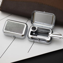 Mini Portable Pocket Ashtray with Cover Ashtray - Polished 24/7