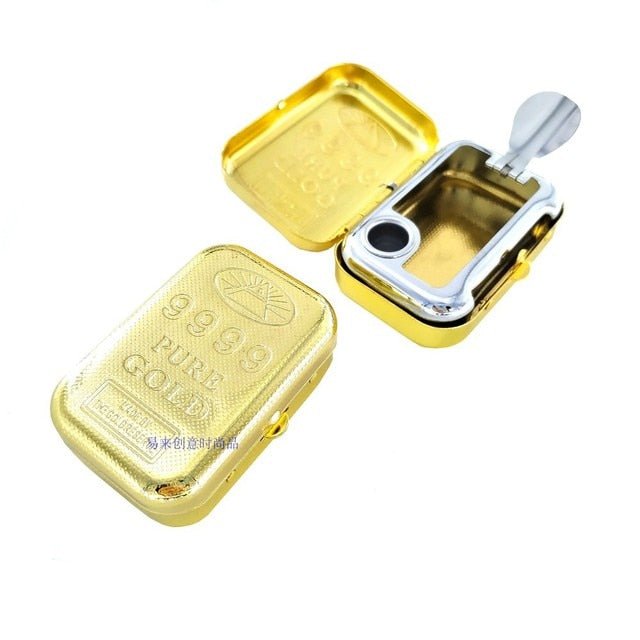 Mini Portable Pocket Ashtray with Cover Ashtray - Polished 24/7