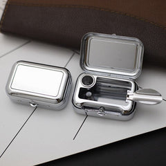 Mini Portable Pocket Ashtray with Cover Ashtray - Polished 24/7