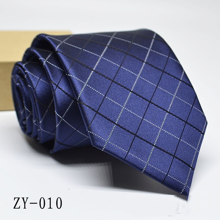 New Men's Hot Sale 1200D Striped Tie - Polished 24/7