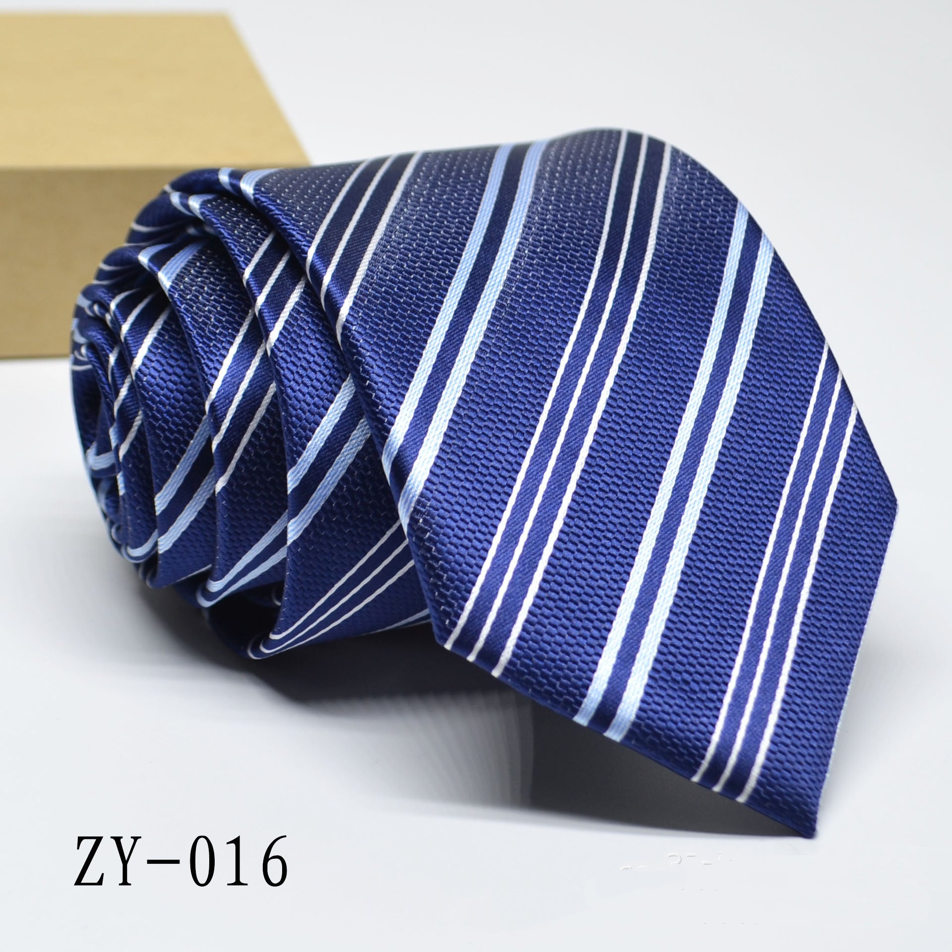 New Men's Hot Sale 1200D Striped Tie - Polished 24/7