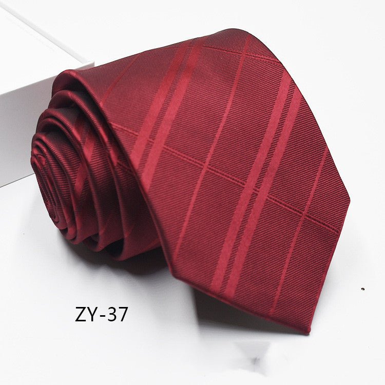 New Men's Hot Sale 1200D Striped Tie - Polished 24/7