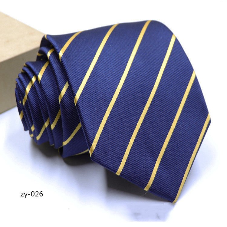 New Men's Hot Sale 1200D Striped Tie - Polished 24/7