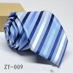 New Men's Hot Sale 1200D Striped Tie - Polished 24/7