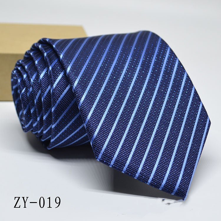 New Men's Hot Sale 1200D Striped Tie - Polished 24/7