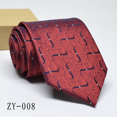 New Men's Hot Sale 1200D Striped Tie - Polished 24/7