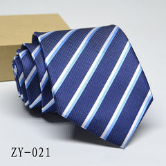 New Men's Hot Sale 1200D Striped Tie - Polished 24/7