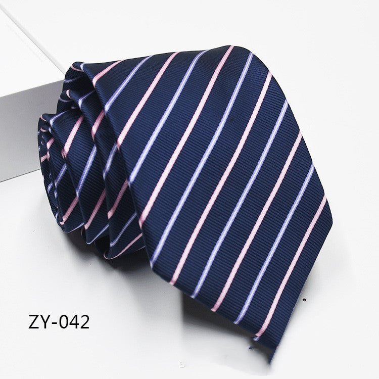 New Men's Hot Sale 1200D Striped Tie - Polished 24/7