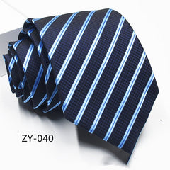 New Men's Hot Sale 1200D Striped Tie - Polished 24/7