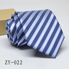 New Men's Hot Sale 1200D Striped Tie - Polished 24/7