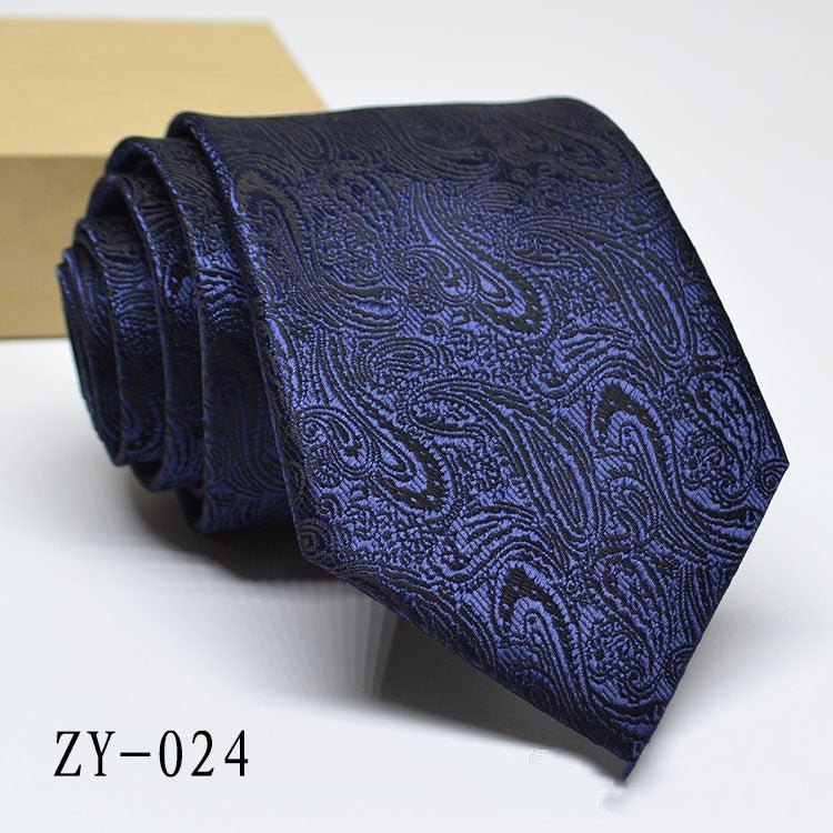 New Men's Hot Sale 1200D Striped Tie - Polished 24/7