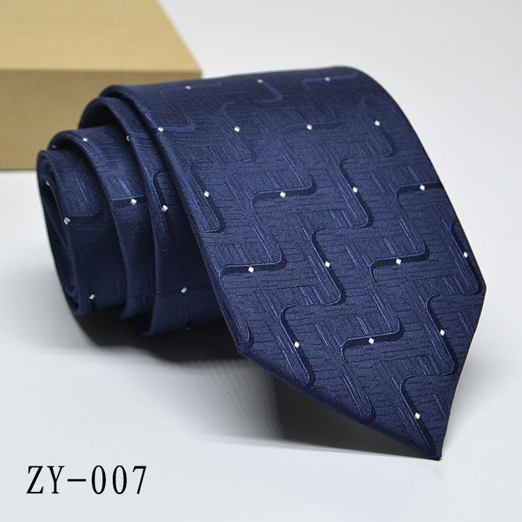 New Men's Hot Sale 1200D Striped Tie - Polished 24/7