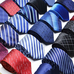 New Men's Hot Sale 1200D Striped Tie - Polished 24/7