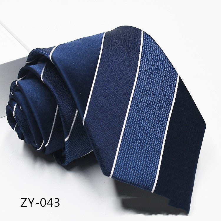 New Men's Hot Sale 1200D Striped Tie - Polished 24/7