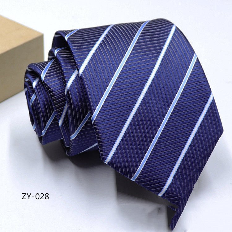 New Men's Hot Sale 1200D Striped Tie - Polished 24/7