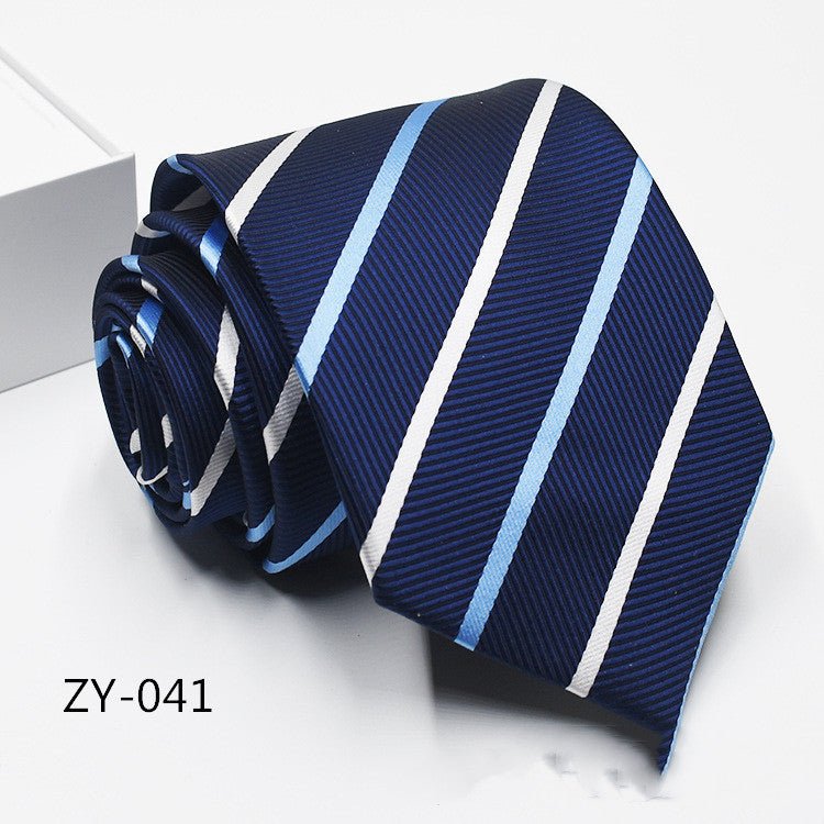 New Men's Hot Sale 1200D Striped Tie - Polished 24/7