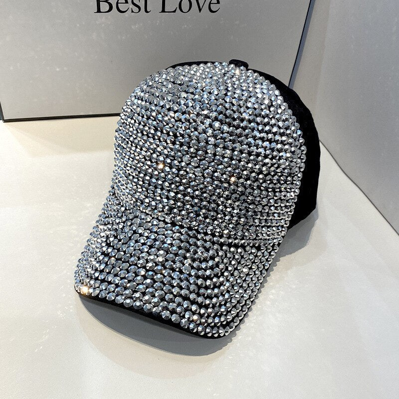 Rhinestone Fedora Jazz Hat - Polished 24/7