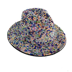 Rhinestone Fedora Jazz Hat - Polished 24/7